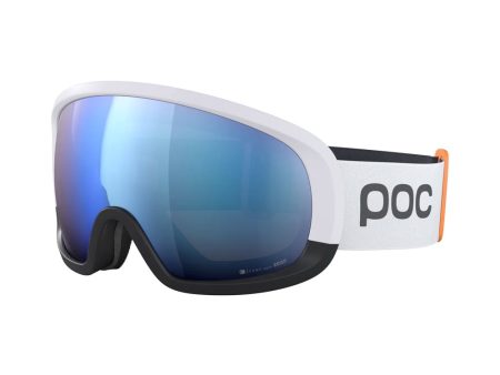 Goggles POC Fovea Mid Race Hydrogen White Uranium Black - Partly Sunny Blue Online