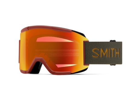 Goggles Smith Squad Ironwood - ChromaPop Everyday Red Mirror Supply