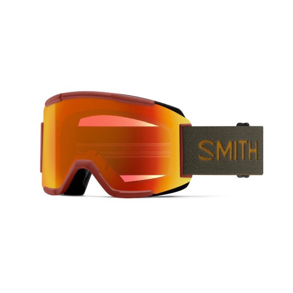 Goggles Smith Squad Ironwood - ChromaPop Everyday Red Mirror Supply