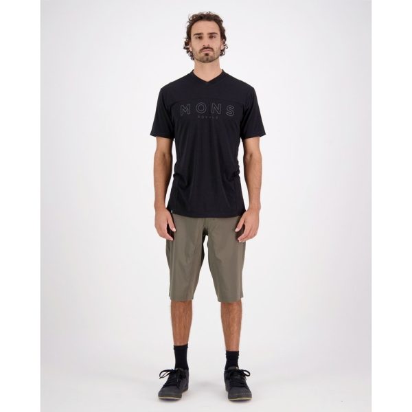 Shorts Mons Royale Mens Virage 2.0 - Olive Night Sale