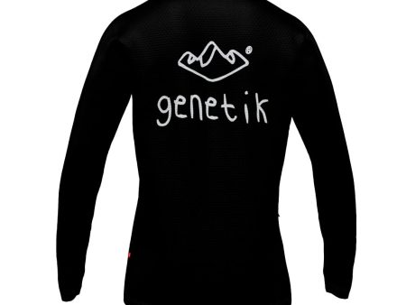 Jersey Genetik Kiddo LS 2023 - Black Sale