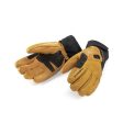 Heated Gloves Therm-Ic Freeride Ultra Heat - Black Light Brown Online Hot Sale