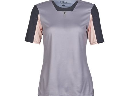 Jersey Fox Womens Defend SS - Stone Online Sale