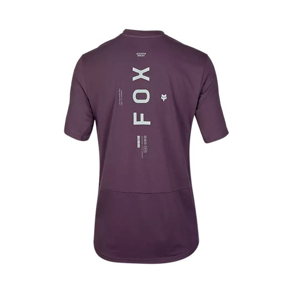 Jersey Fox Mens Ranger Alyn Drirelease SS - Dark Purple on Sale