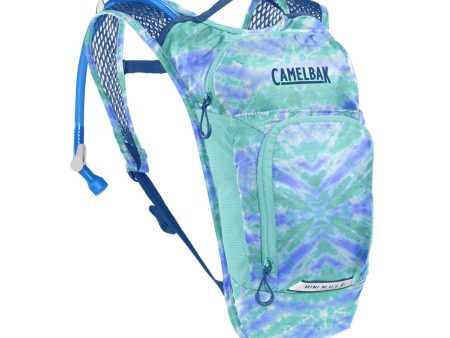 Hydration Bag Camelbak Mini M.U.L.E. 50 Oz - TieDye Blue For Discount