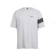 Jersey Rapha Mens Trail Technical SS - Light Grey Black Hot on Sale