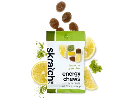 Sport Energy Chews Skratch Labs 50g - Matcha Green Tea & Lemon For Cheap