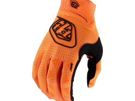 Youth Bike Gloves Troy Lee Designs Air - Solid Orange Hot on Sale