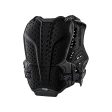 Chest Protector Troy Lee Designs Youth Rockfight Solid - Black Hot on Sale