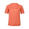 Women s Jersey POC Reform Enduro Light Tee - Ammolite Coral on Sale