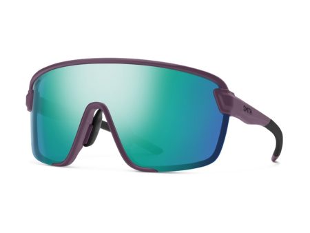 Sunglasses Smith Bobcat Matte Amethyst - ChromaPop Opal Mirror   Clear Discount