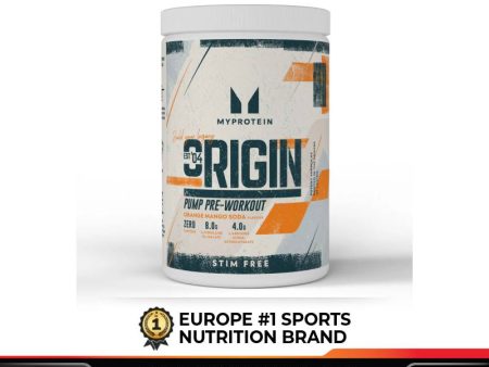 Origin Pre-Workout Stim Free, 30 Servings Fashion