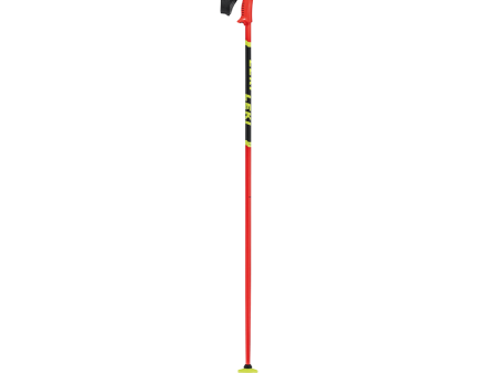 Youth Ski Poles Leki Racing Jr - Bright Red Black Online