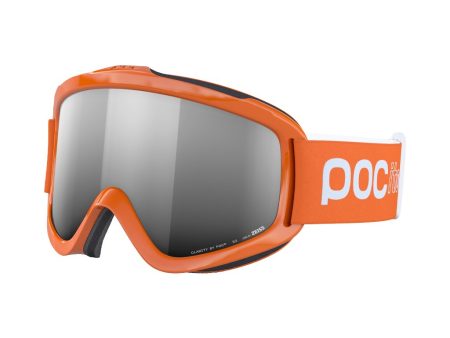 Goggles POC Pocito Iris Fluorescent Orange - Partly Sunny Silver on Sale