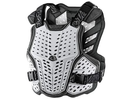 Chest Protector Troy Lee Designs Youth Rockfight Solid - White Online Sale