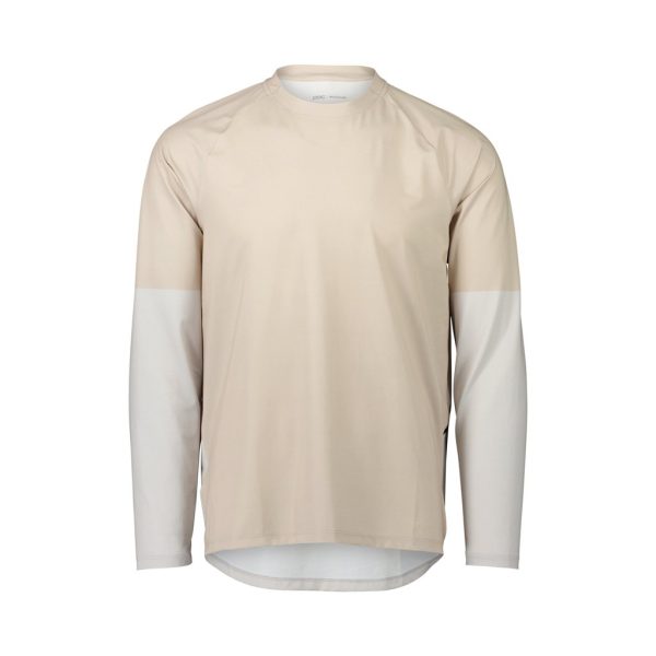 Jersey POC Essential MTB LS - Light Sandstone Beige on Sale