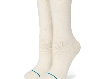 Socks Stance Womens Thicc Crew Mid Cushion - Off White Cheap