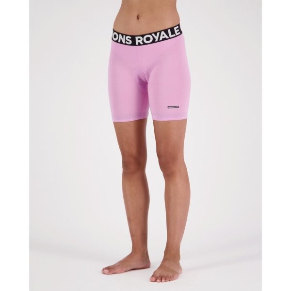 Short Liner Mons Royale Womens Low Pro Aircon - Pop Pink Discount