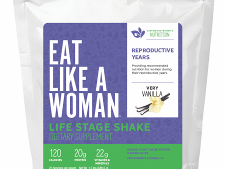 Life Stage Shake™ REPRODUCTIVE YEARS, 1.5 lbs, 22 servings Online Hot Sale