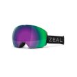 Goggles Zeal Portal XL Dark Night - Polarized Jade Mirror + Sky Blue Mirror For Sale