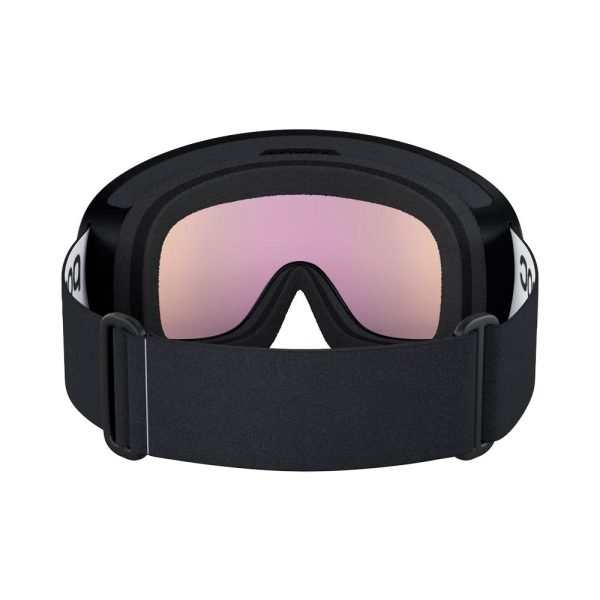 Goggles POC Fovea Uranium Black - Partly Sunny Orange Hot on Sale