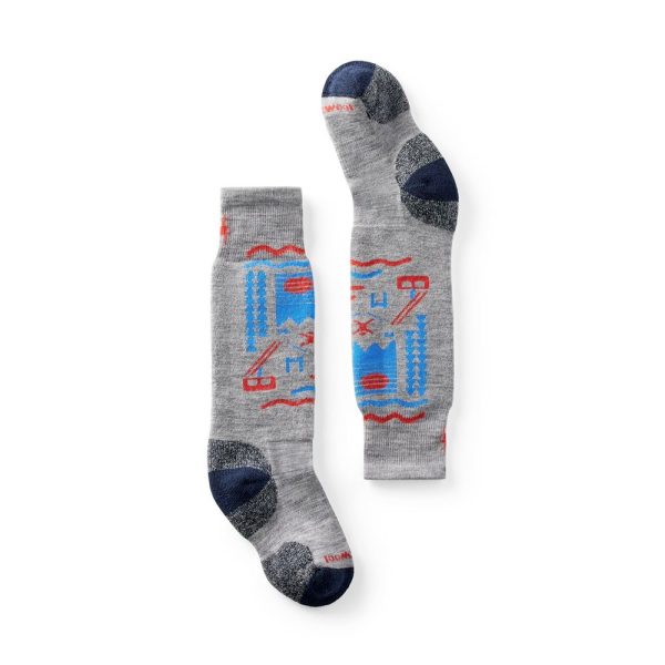 Youth Socks Smartwool Full Cushion OTC - Light gray Online Hot Sale