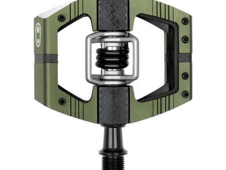 Pedals Crankbrothers Mallet E LS Clip-in Dark Green Online Hot Sale