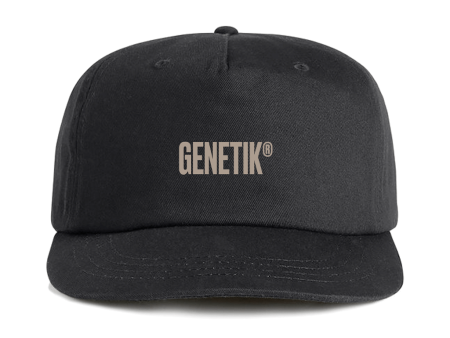 Hat Genetik Peak - Black Hot on Sale