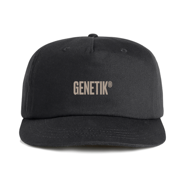 Hat Genetik Peak - Black Hot on Sale