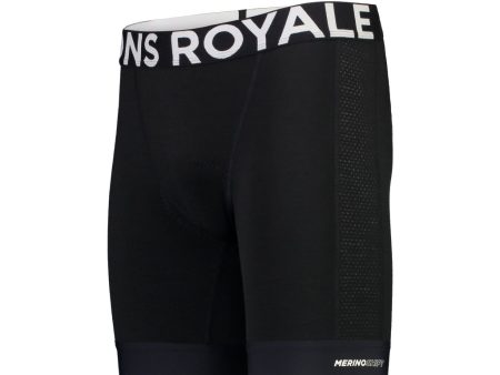 Short Liner Mons Royale Mens Epic Merino Bike Shift - Black For Discount