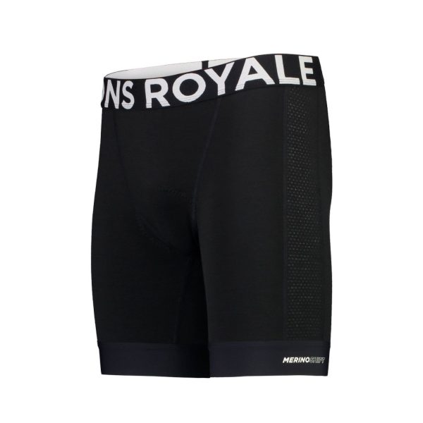 Short Liner Mons Royale Mens Epic Merino Bike Shift - Black For Discount