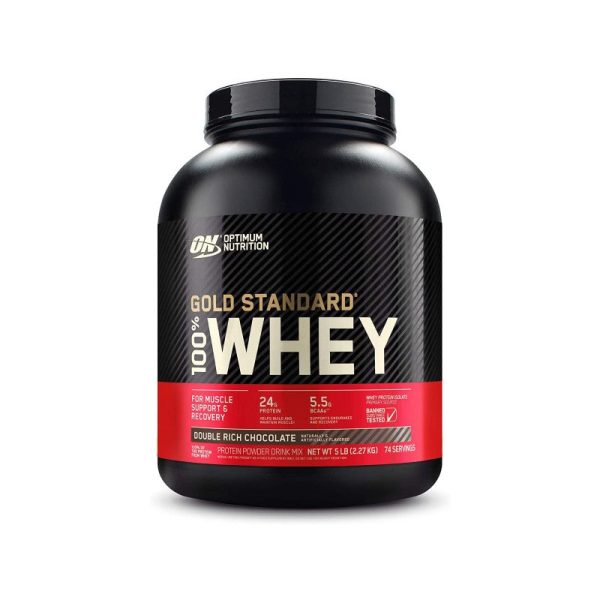 100% Gold Standard Whey Protein, 5lbs Online Sale