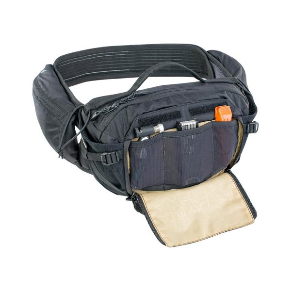 Hydration Hip Pack EVOC Pro E-Ride 3L Black + 1.5L Bladder For Sale