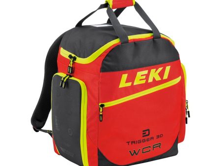 Ski Boot Bag Leki WCR 60L - Red For Discount