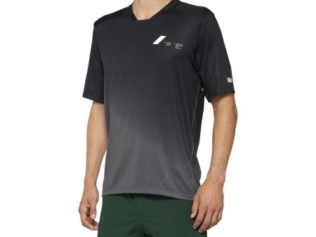 Jersey 100% Mens Celium SS - Black Charcoal Discount