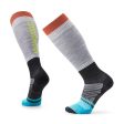 Socks Smartwool Ski Zero Cushion Logo OTC - Light Grey on Sale