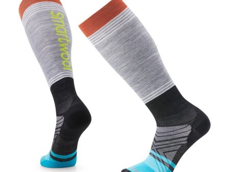 Socks Smartwool Ski Zero Cushion Logo OTC - Light Grey on Sale