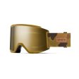 Goggles Smith Squad XL Coyote Pow Hunter - ChromaPop Sun Black Gold Mirror Fashion