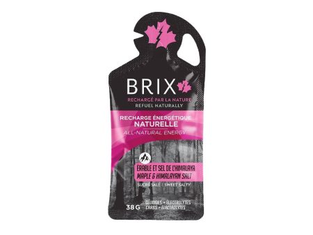 Energy Gel Brix 38g - Maple and Himalaya Salt Online now