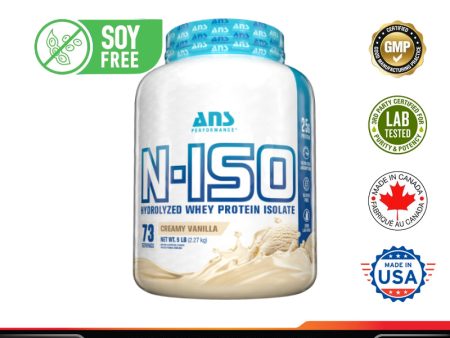 N-ISO Hydrolyzed Whey Protein Isolate, 5lbs Fashion