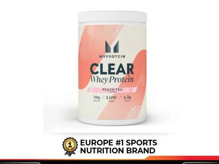 Clear Whey Protein Powder, 20 Servings Cheap