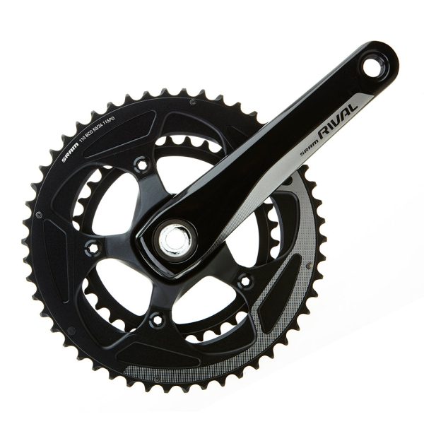 SRAM Rival crankset, with 50 34T rings and 170mm arms, 24mm spindle Online Sale