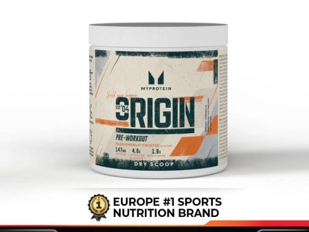 Origin Pre-Workout Dry Scoop, 18 Servings Online Sale