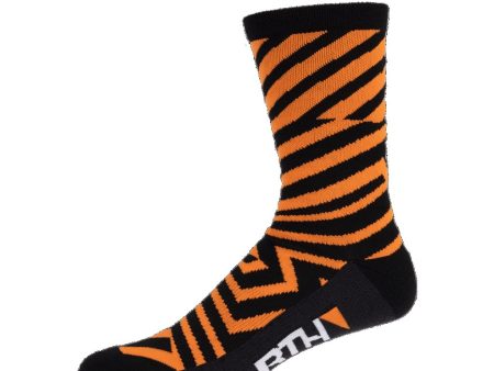 Socks 45NRTH Dazzle Midweight Wool - Orange Online