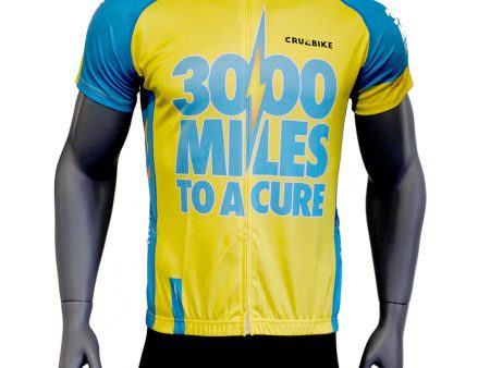 3000 Miles to a Cure Recumbent Cycling Jersey Cheap