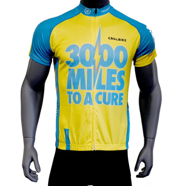 3000 Miles to a Cure Recumbent Cycling Jersey Cheap