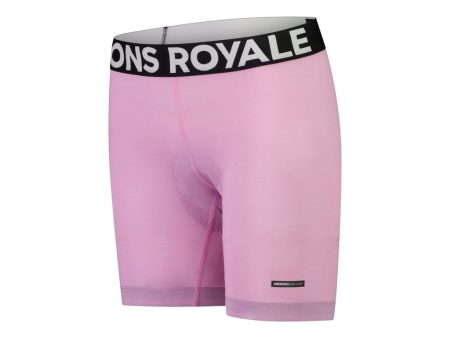 Short Liner Mons Royale Womens Low Pro Aircon - Pop Pink Discount