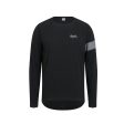 Jersey Rapha Trail  Windblock LS - Black Light Grey For Discount