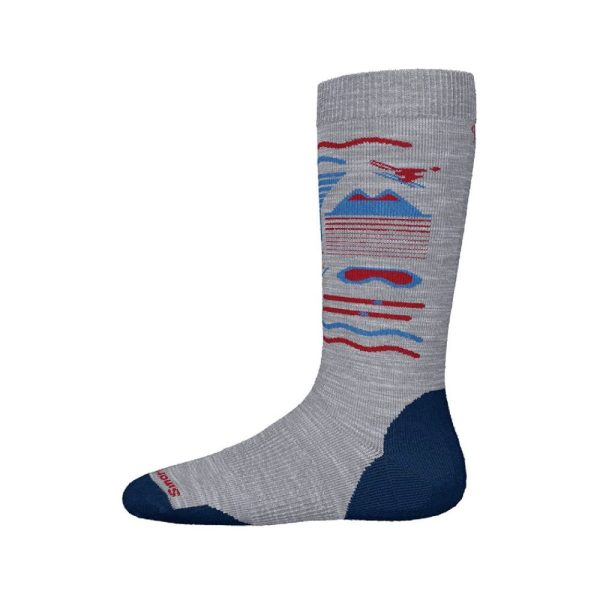 Youth Socks Smartwool Full Cushion OTC - Light gray Online Hot Sale