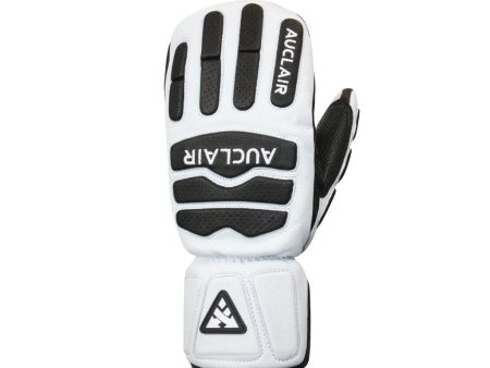 Fingermitts Auclair Junior Race Force - White Black For Discount